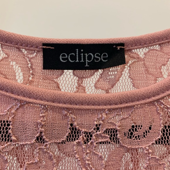 Pink Peplum Top - Picture 3 of 3